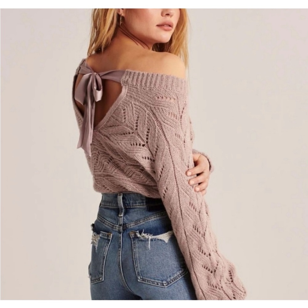 Abercrombie Dolman Sleeve Sweater, Dusty Rose, Size Small